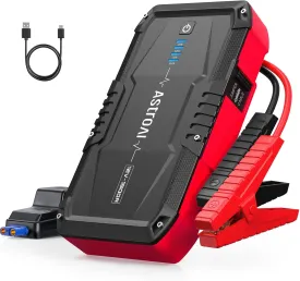 1500A Car Battery Jump Starter for Gas & Diesel Engines with Flashlight