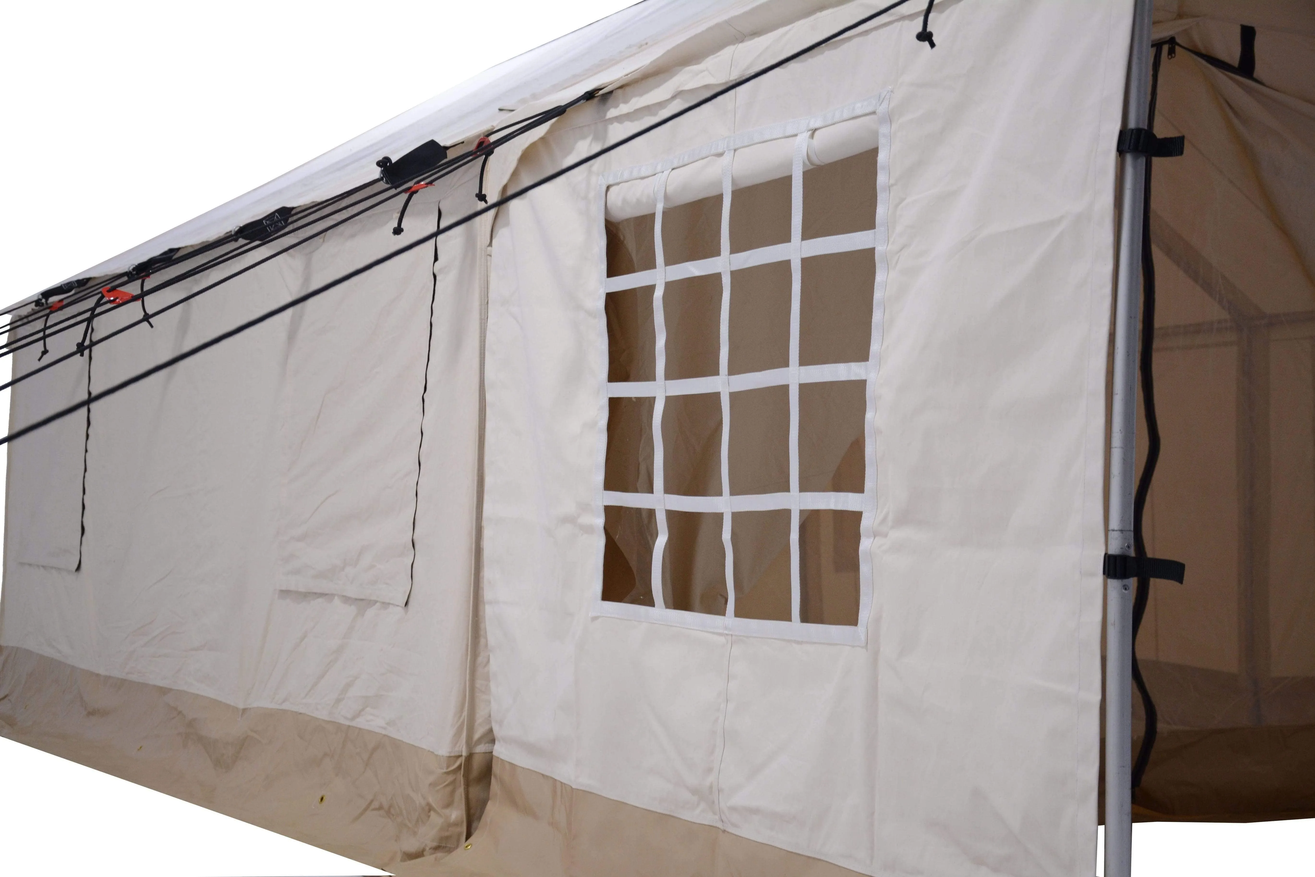 16'x24' Porch - Canvas Wall Tent