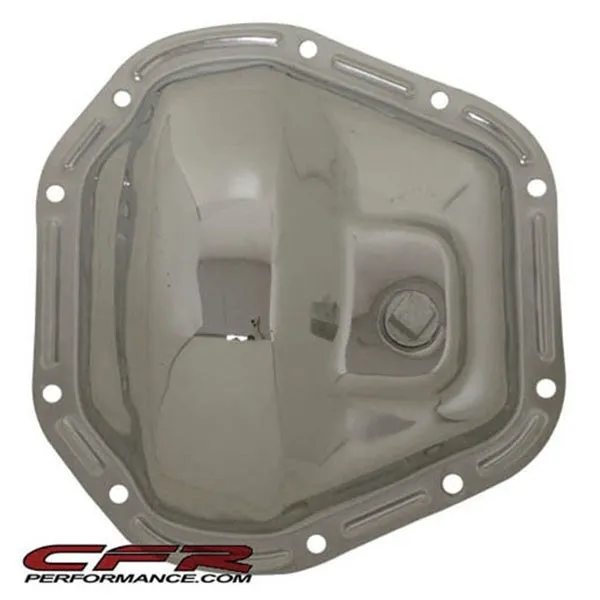 1966-UP DODGE-FORD DANA 60 CHROME STEEL FRONT-REAR DIFFERENTIAL COVER - 10 BOLT