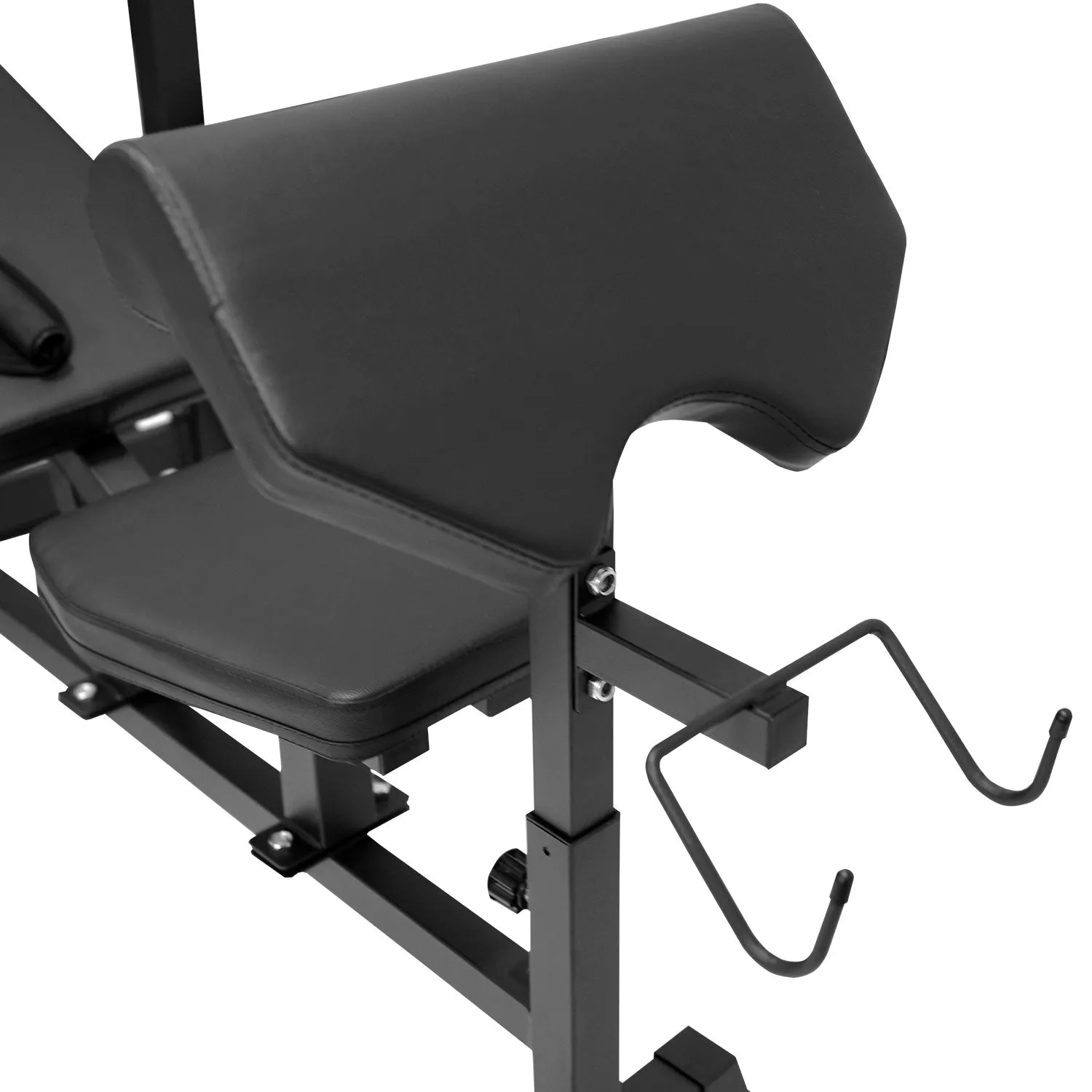 6-in-1 Adjustable Multi-function Bench Press with Leg Extension