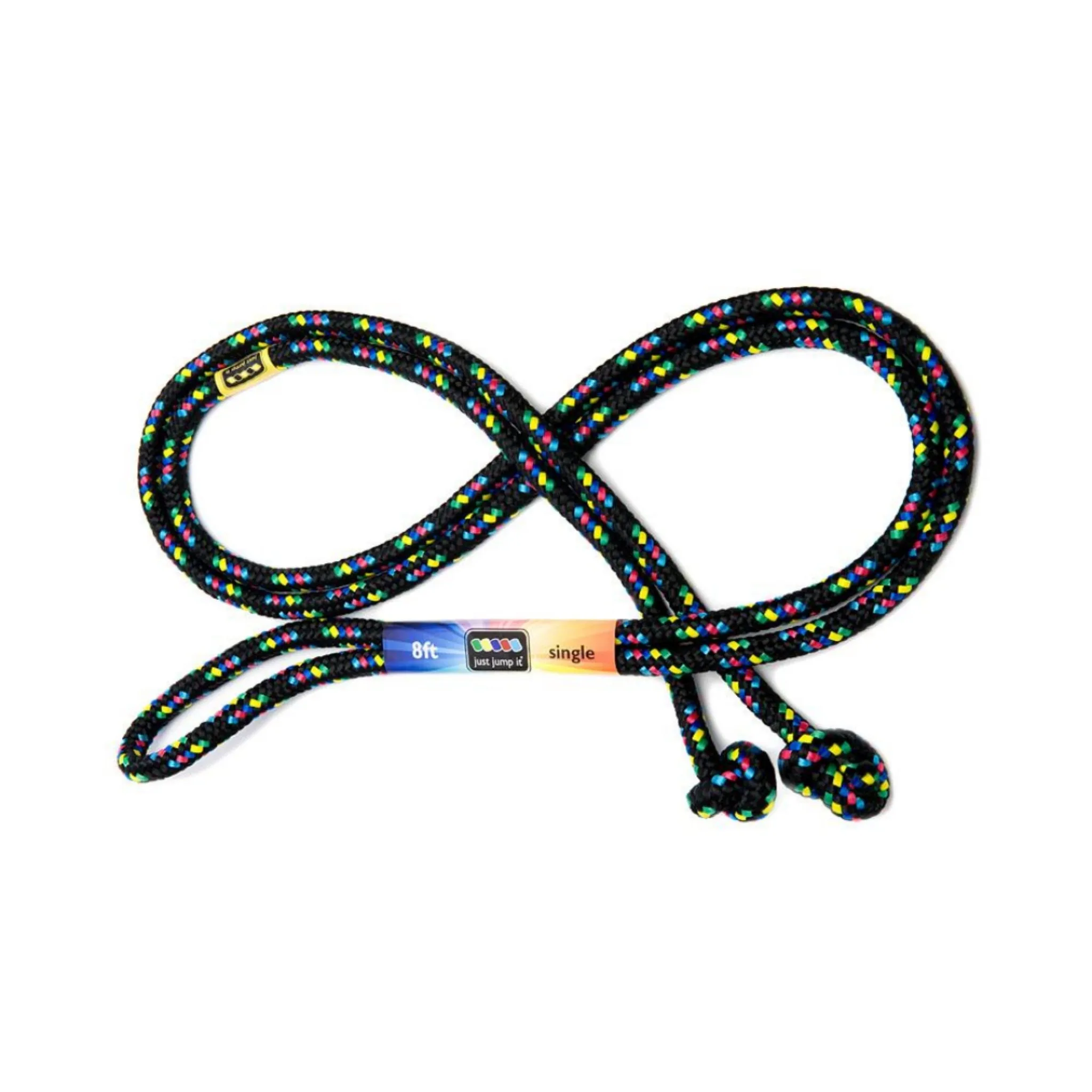 8' Confetti Single Jump Rope - Lots of Color Choices