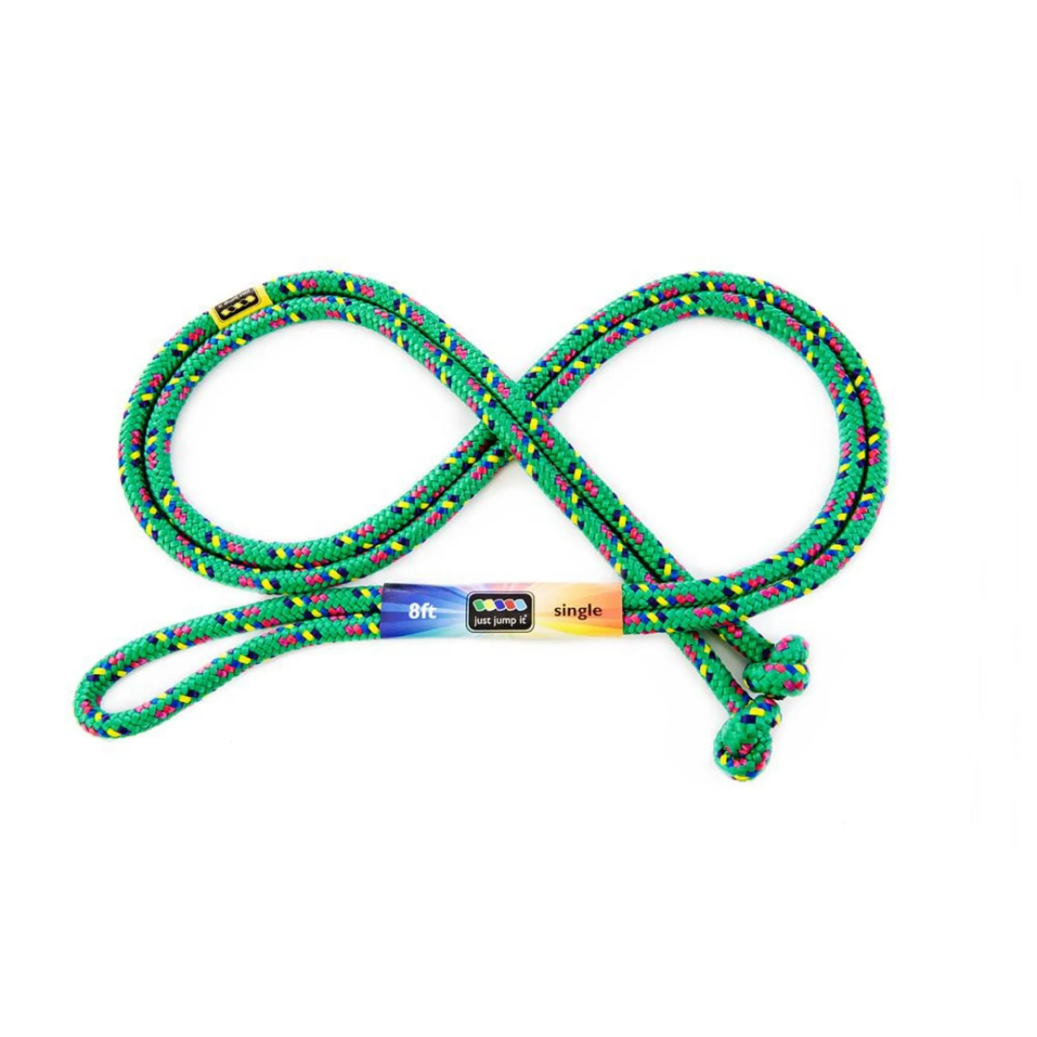 8' Confetti Single Jump Rope - Lots of Color Choices