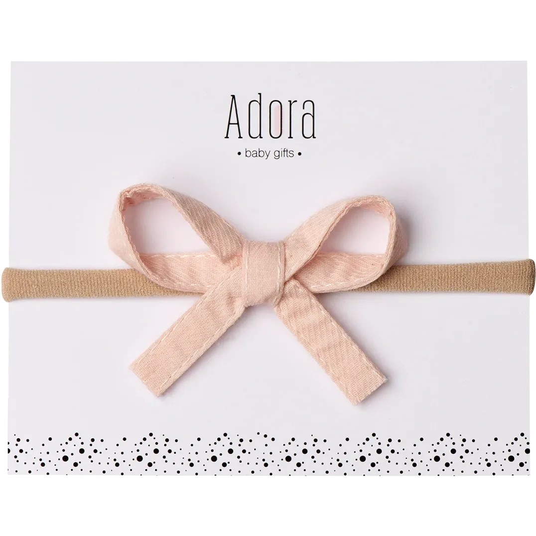 Adora Mini Ribbon Bow Headband