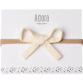 Adora Mini Ribbon Bow Headband