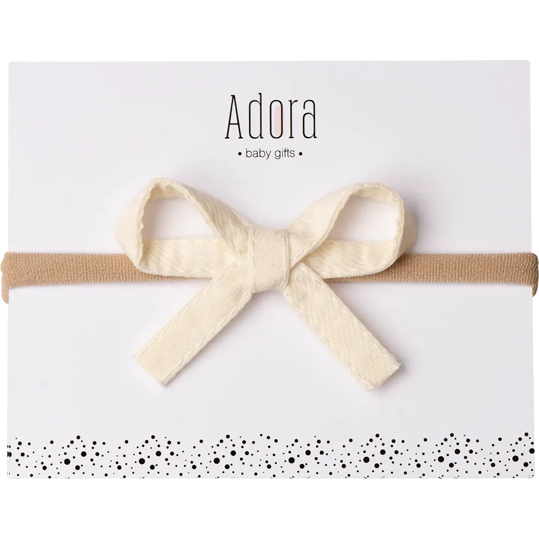 Adora Mini Ribbon Bow Headband