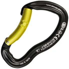 ALLOY CARABINER ERGO CURVED GATE KONG