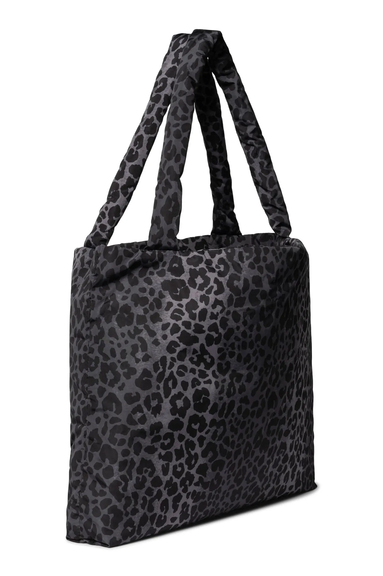 Antra Stylish Leopard Print Puffy Mom Bag - Spacious and Trendy Diaper Tote for Stylish Moms