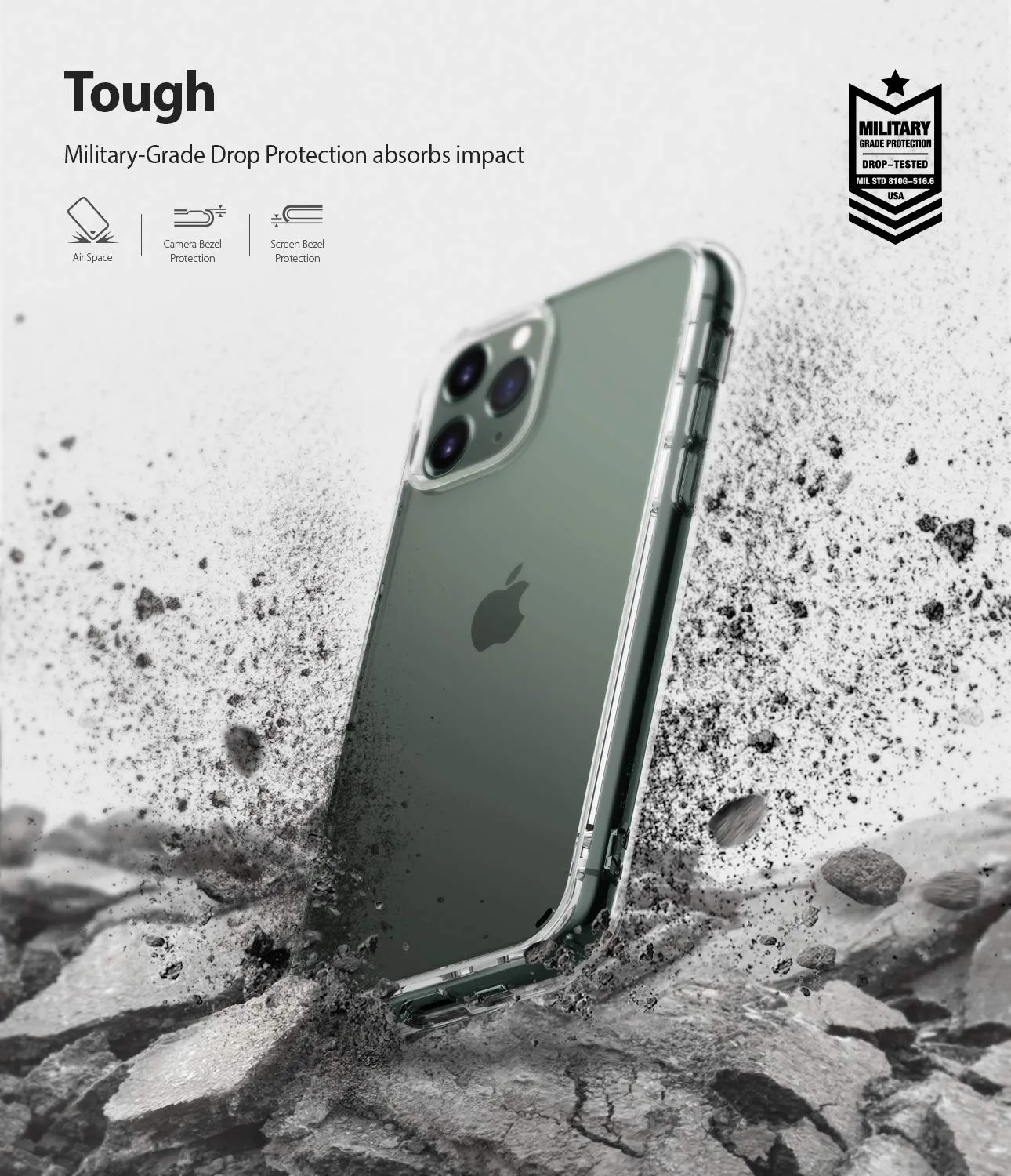 Apple iPhone 11 Pro Back Cover Case | Fusion - Clear