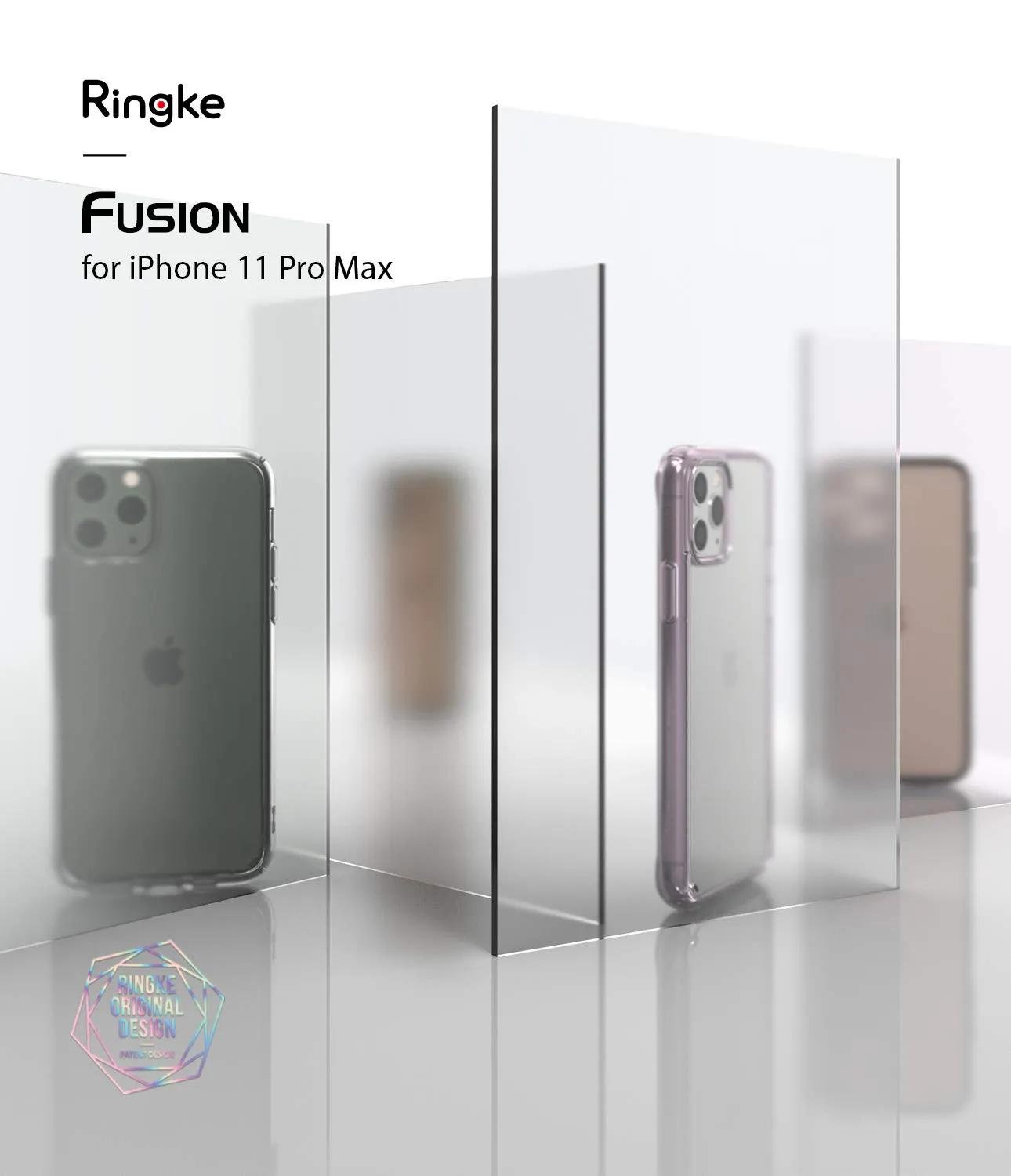 Apple iPhone 11 Pro Max Back Cover Case | Fusion Matte Clear