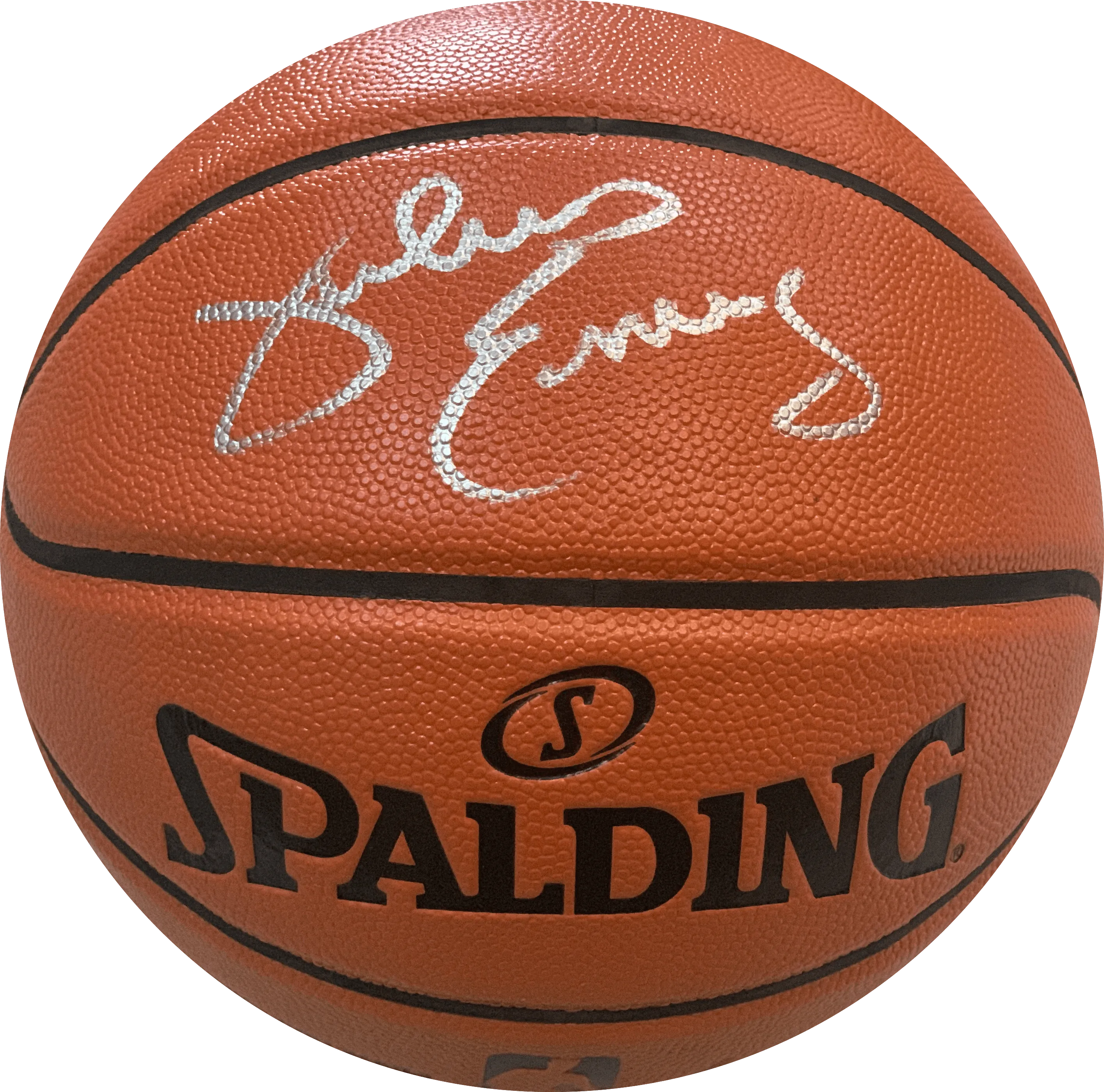 Autographed "Dr. J" Julius Erving Autographed Spalding Full Size Basketball JSA