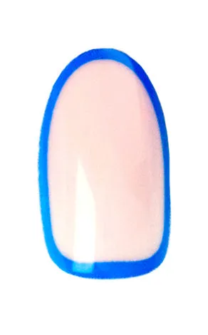 Blue Outline | Medium | Oval