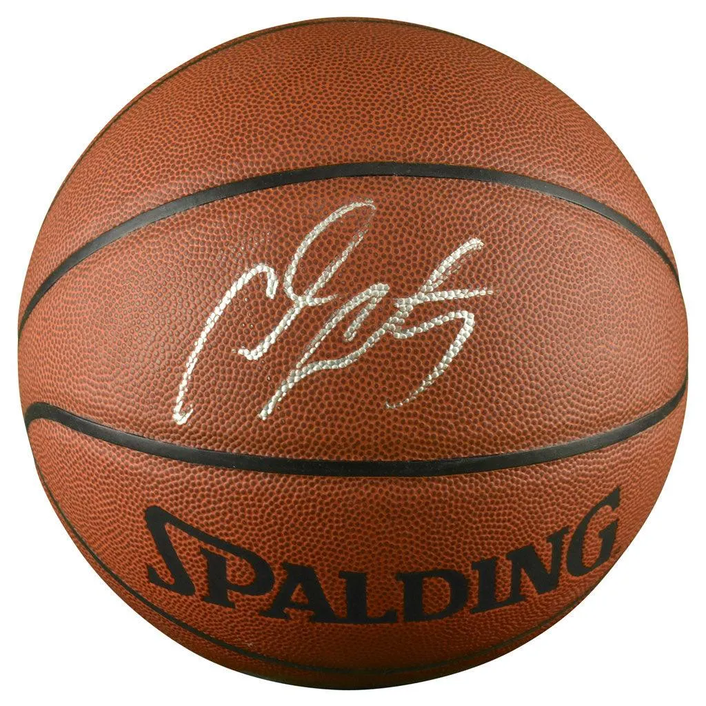 Carmelo Anthony Signed Spalding NBA All Surface Basketball (JSA)