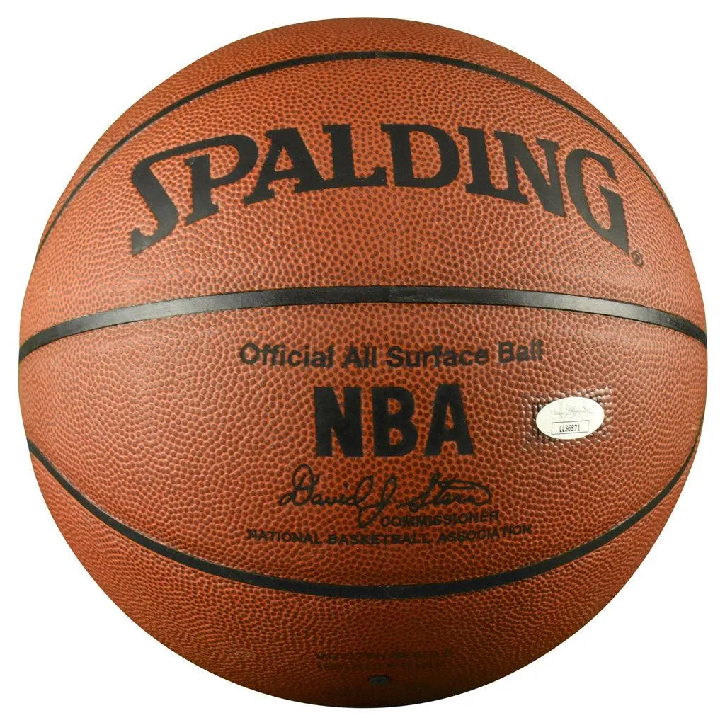 Carmelo Anthony Signed Spalding NBA All Surface Basketball (JSA)