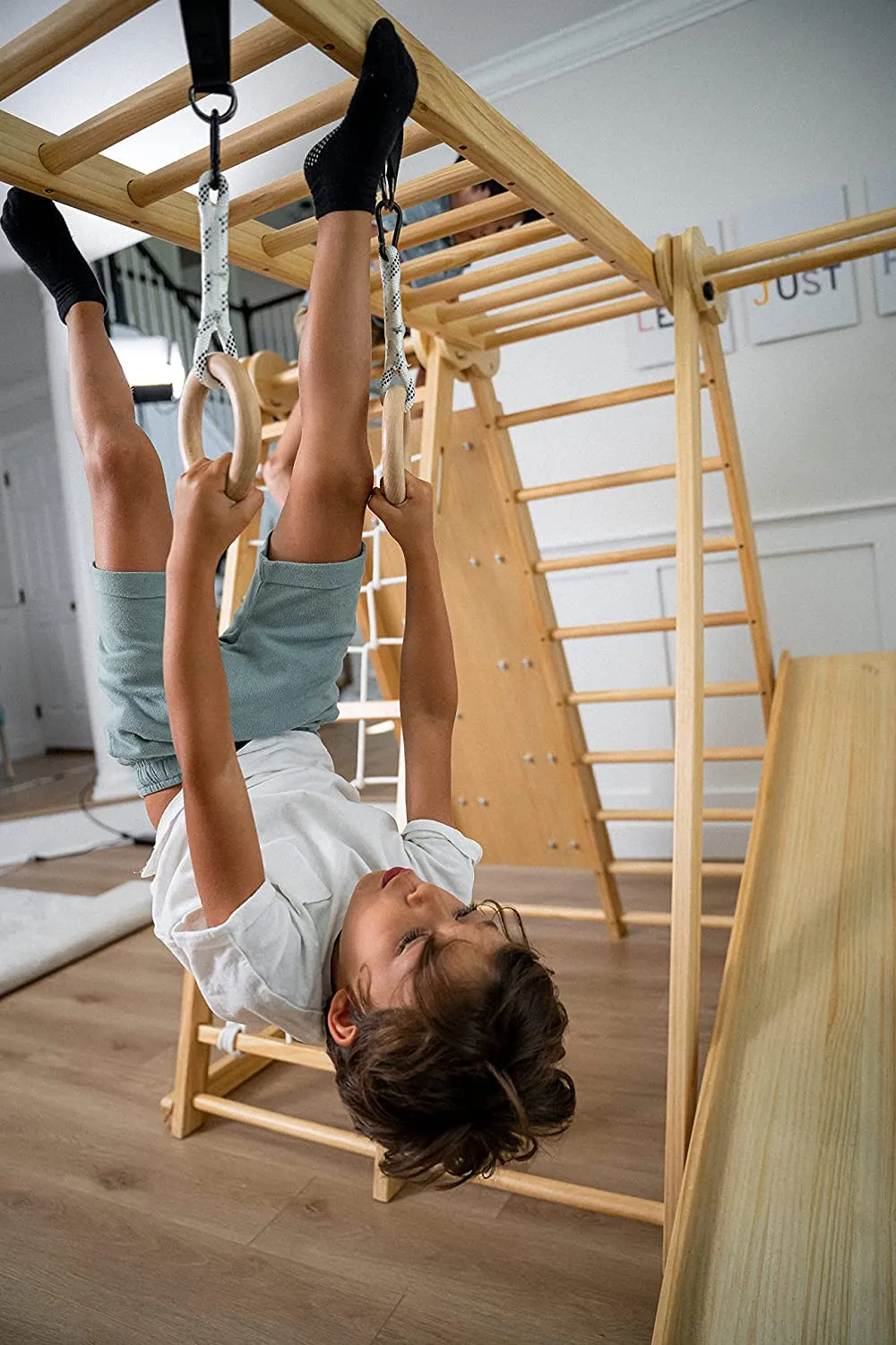 Chestnut - 8-in-1 Indoor Jungle Gym