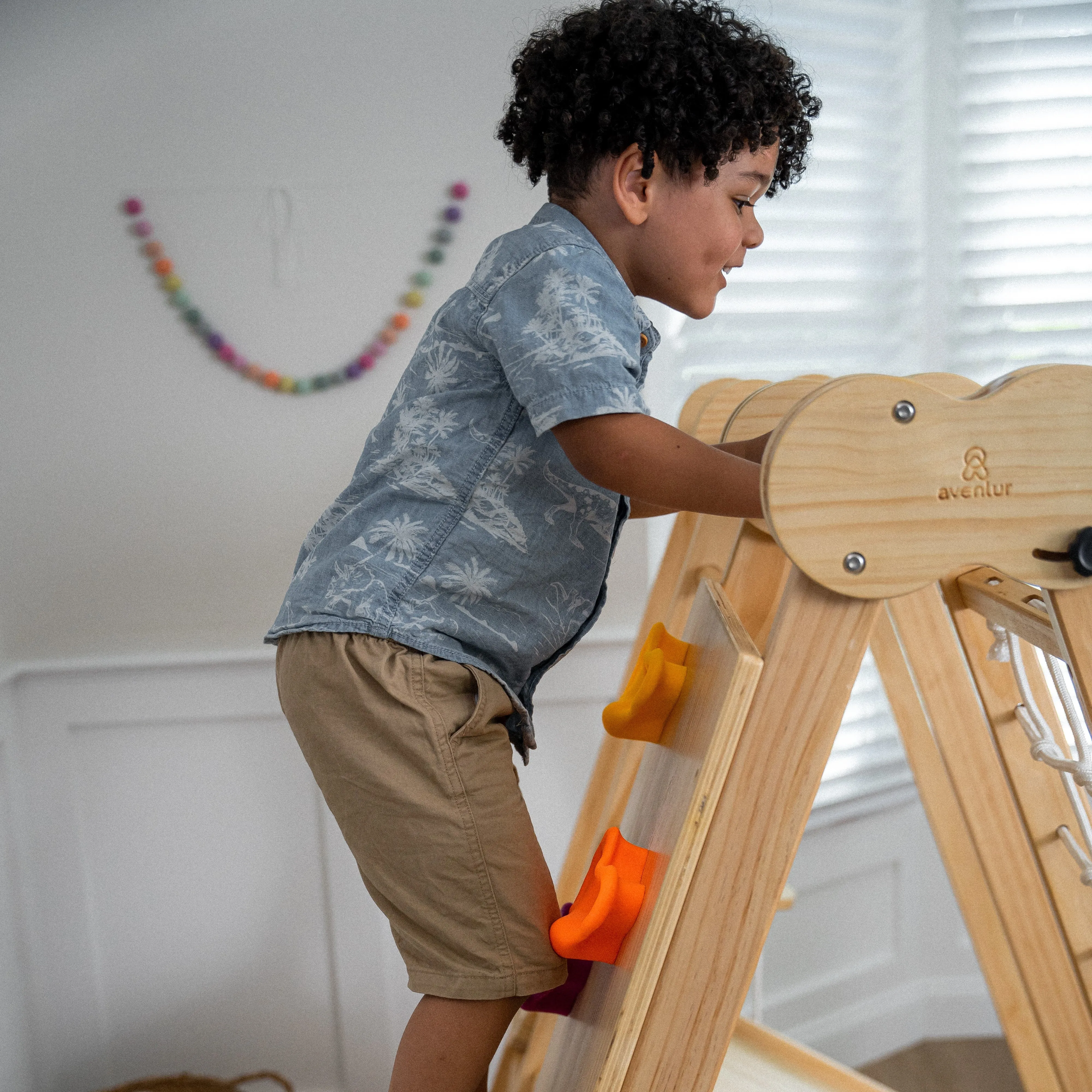 Chestnut - 8-in-1 Indoor Jungle Gym