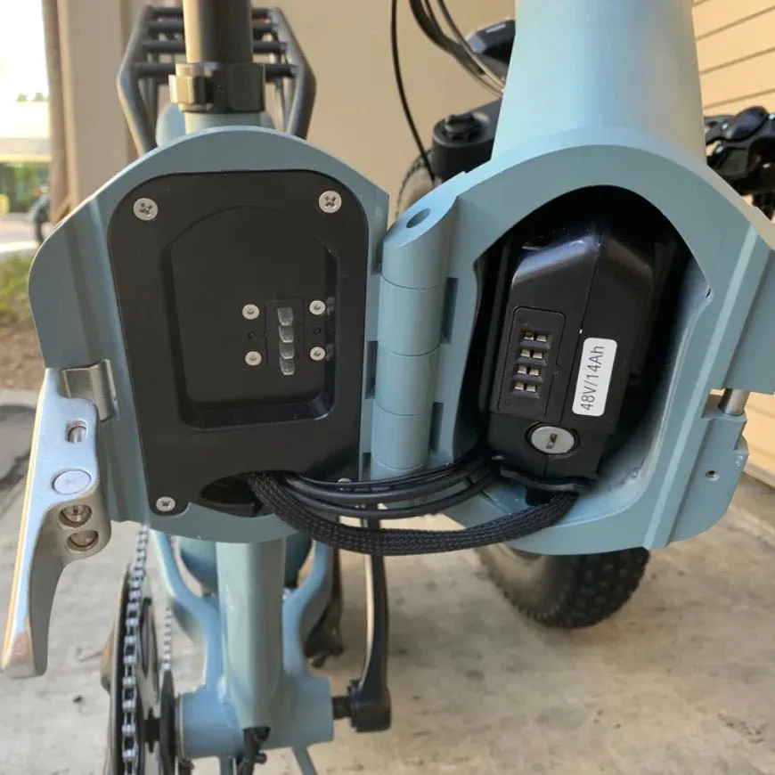 Coastal Cruiser| 750W Folding Step Thru 20x4 All Terrain Electric Bike