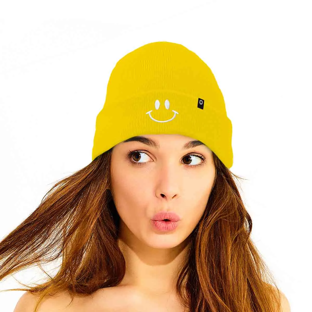 Dalix Smile Face Beanie