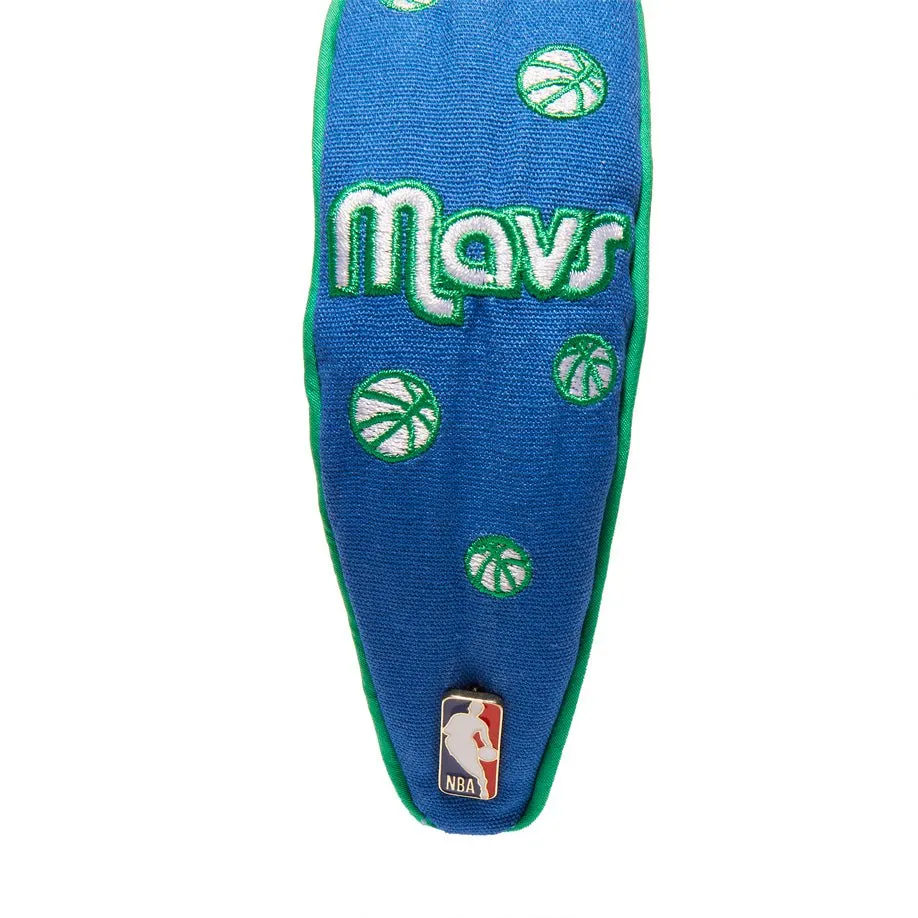 DALLAS MAVERICKS LELE SADOUGHI / NBA BLUE EMBROIDERED KNOTTED HEADBAND