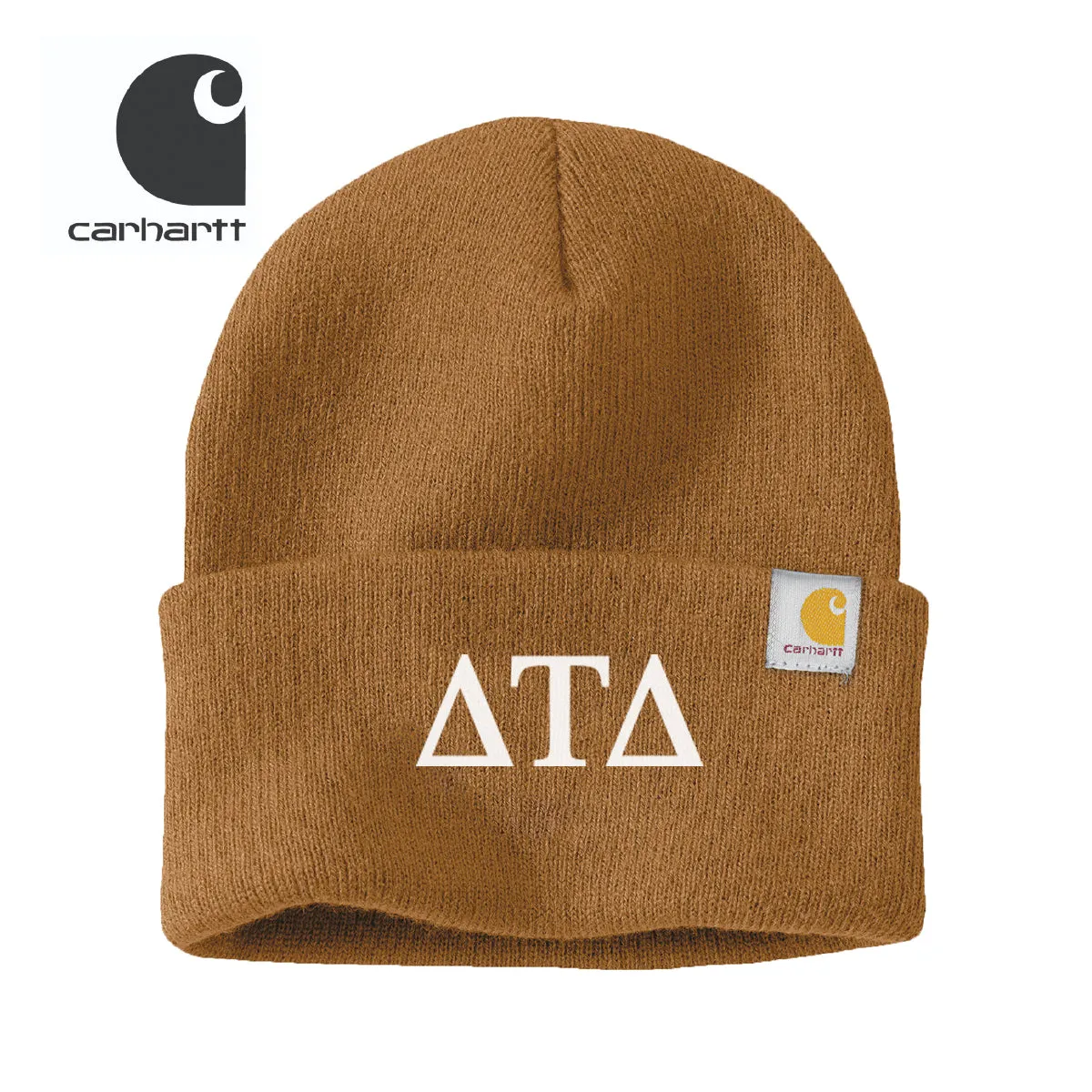 Delt Brown Carhartt Beanie