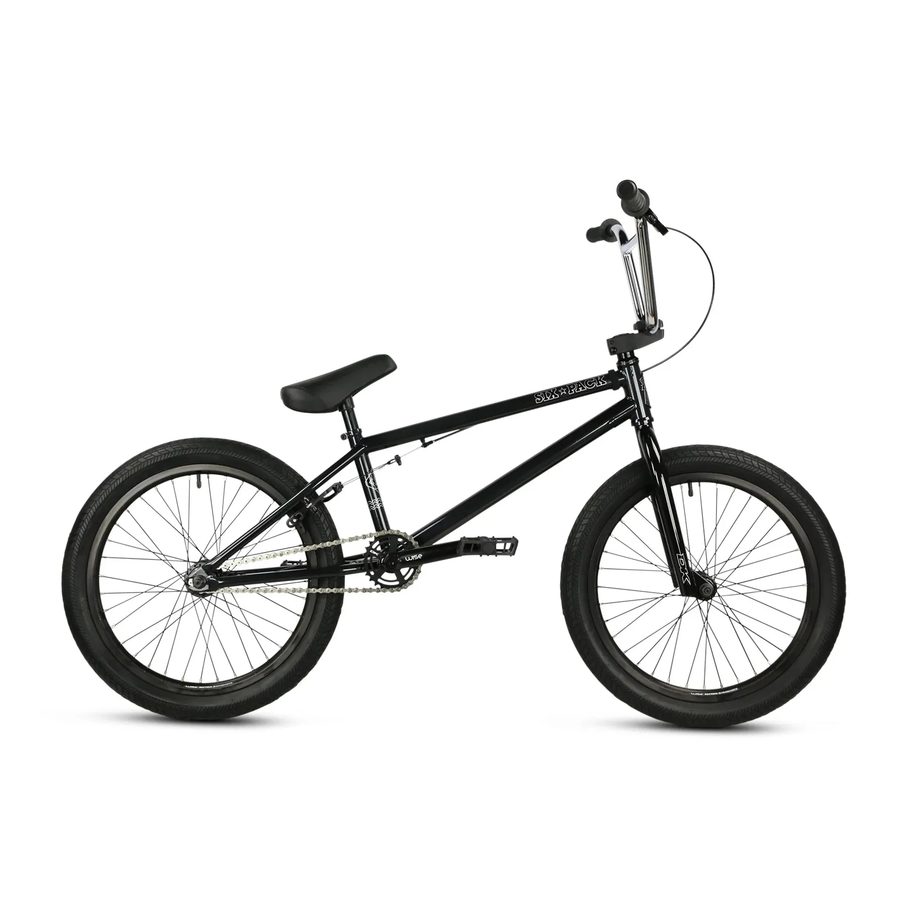 DK Six Pack 20" Complete BMX Bike - Gunmetal