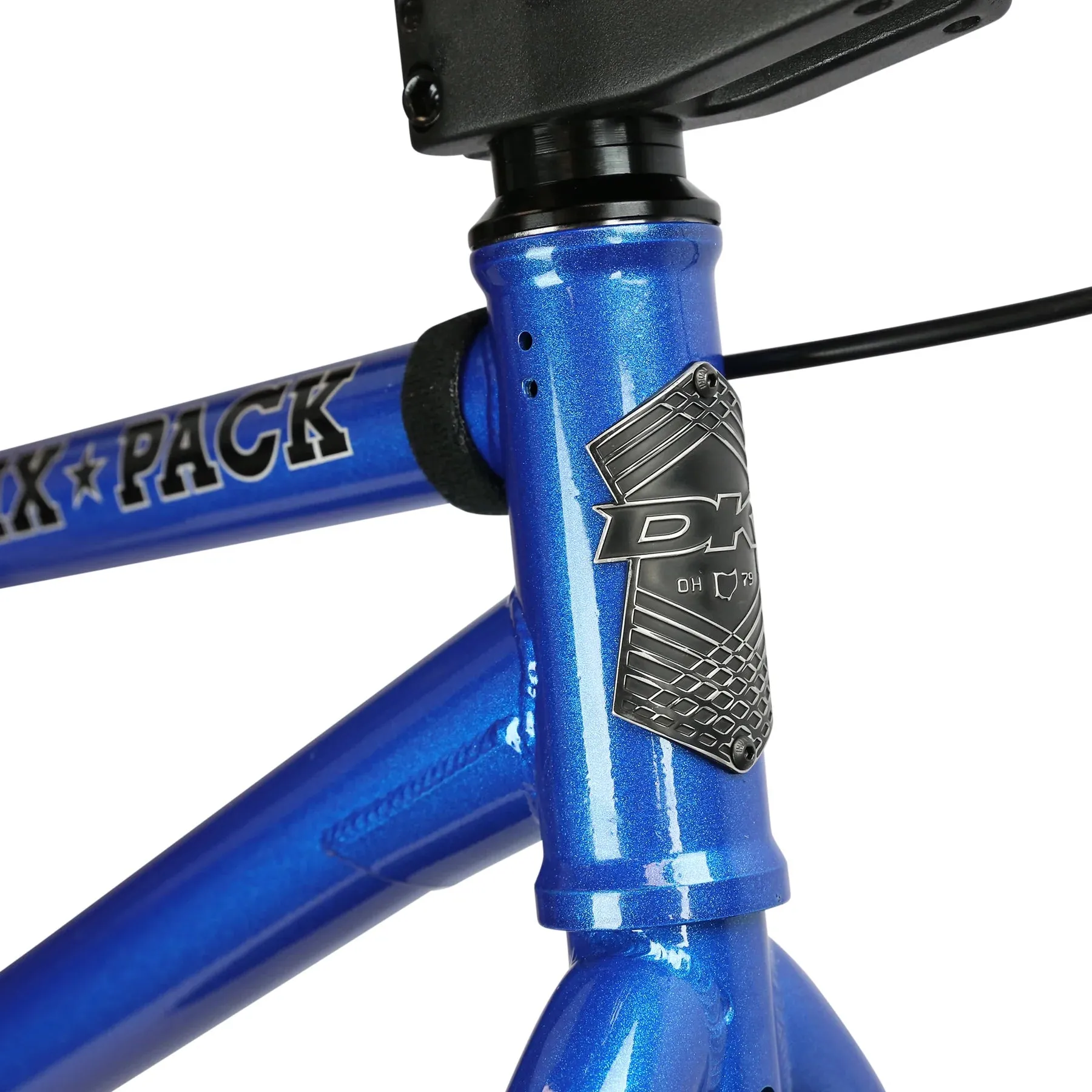 DK Six Pack 24" Complete BMX Bike - Blue