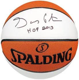 Gary Payton Autographed Official Spalding White Panel Basketball Seattle Supersonics "HOF 2013" Beckett BAS QR Stock #206122