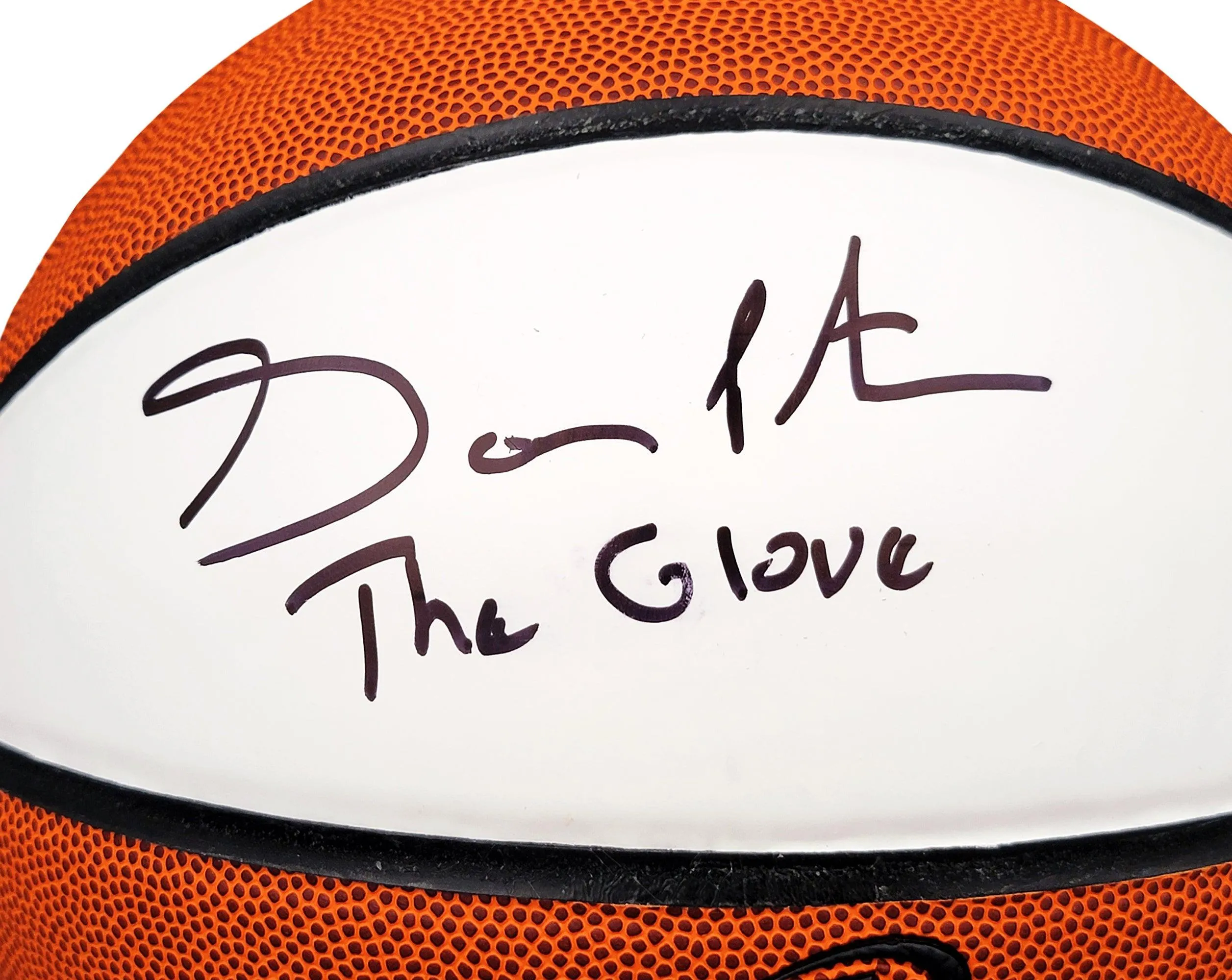 Gary Payton Autographed Official Spalding White Panel Basketball Seattle Supersonics "The Glove" Beckett BAS QR Stock #206121