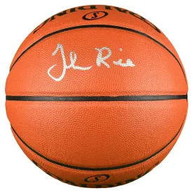 Glen Rice Signed Spalding NBA Game Series Basketball (JSA)