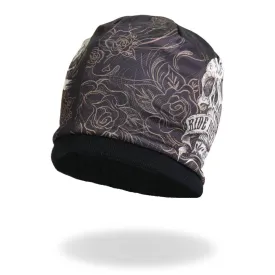 Hot Leathers KHC1005 Banner Skull Beanie