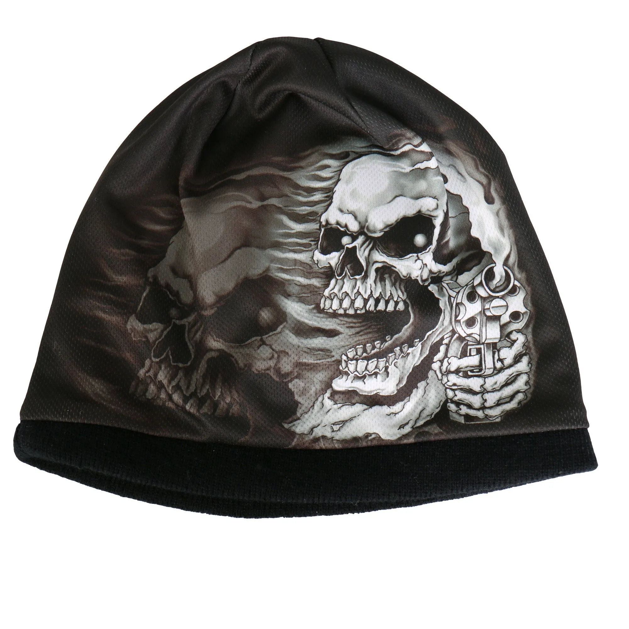 Hot Leathers KHC1017 Sublimated Assassin Skull Beanie