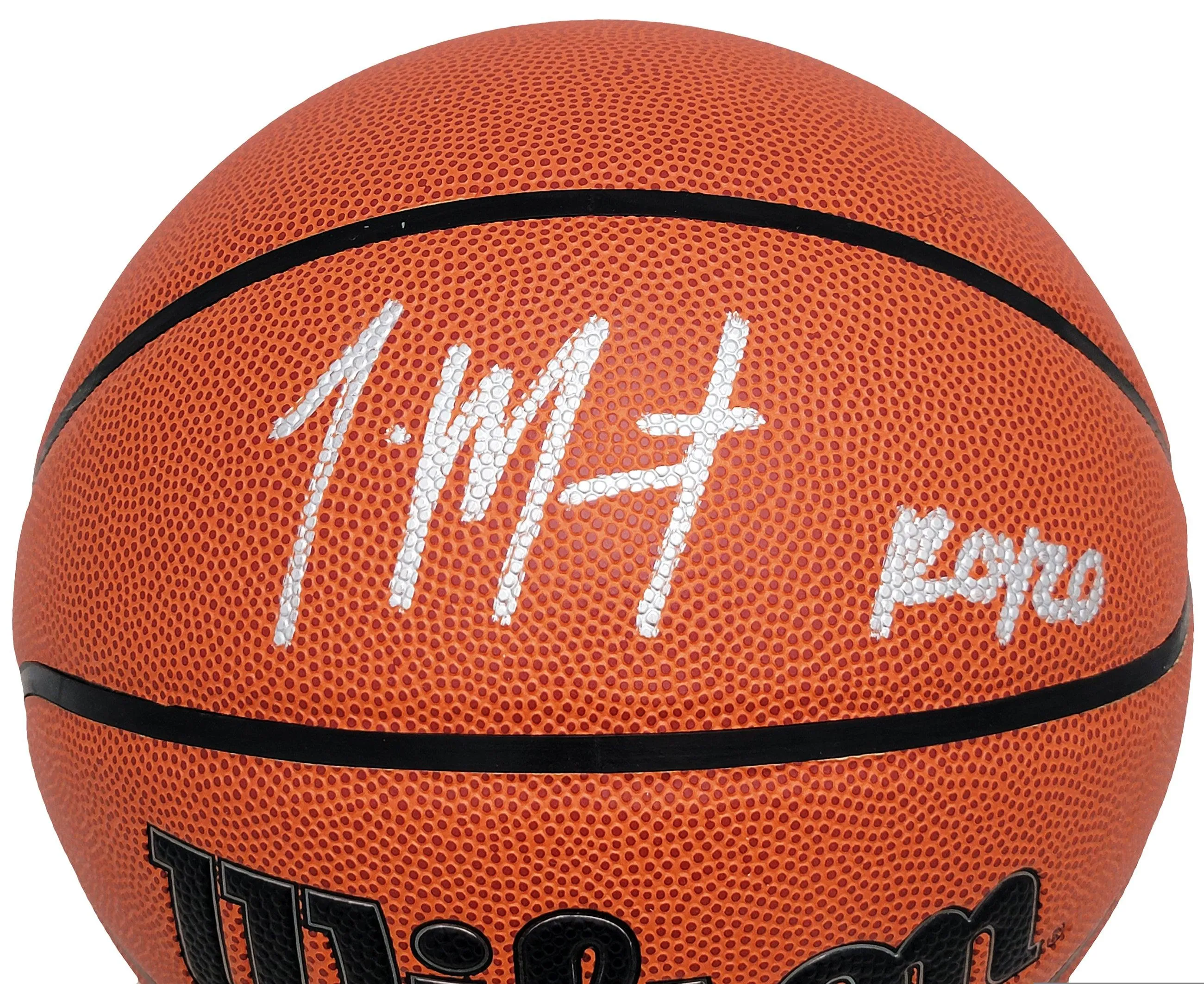 Ja Morant Autographed Indoor/Outdoor Wilson Basketball Memphis Grizzlies "ROY 20" JSA Stock #207965