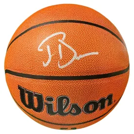 Joe Dumars Signed Wilson NBA Authentic Series Basketball (Beckett )