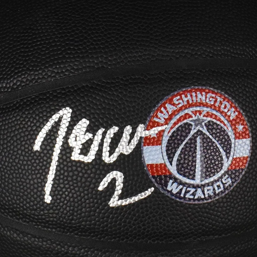 John Wall Signed Washington Wizards NBA Arena Series Black Basketball (JSA)