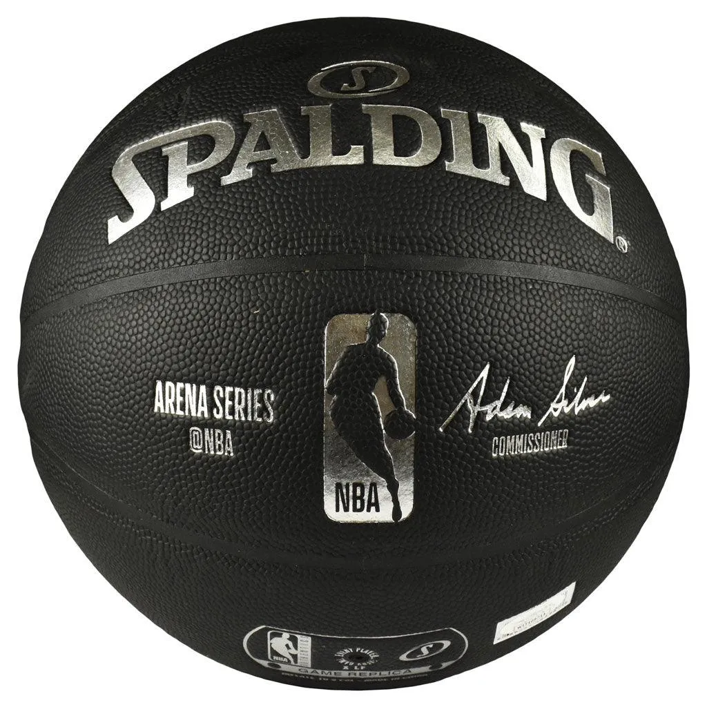 John Wall Signed Washington Wizards NBA Arena Series Black Basketball (JSA)