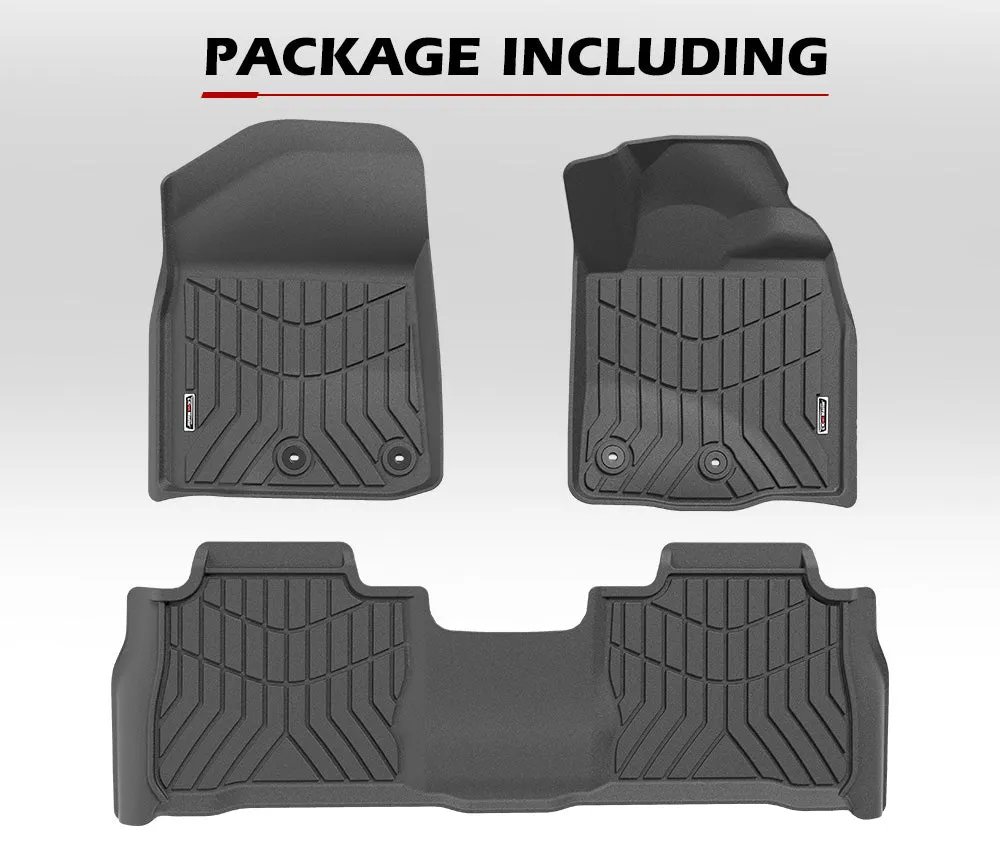 KIWI MASTER Car Floor Mats for Toyota Land Cruiser 200 Series VX Sahara MY 2013-2021