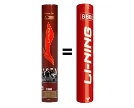 Li-Ning A  300 / G800 [75 speed] Feather Shuttle