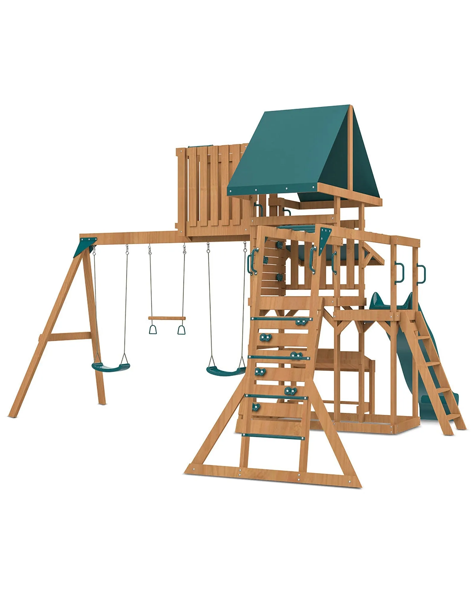 Lifespan Kids Walton Play Centre Set with 2.2m Green Slide