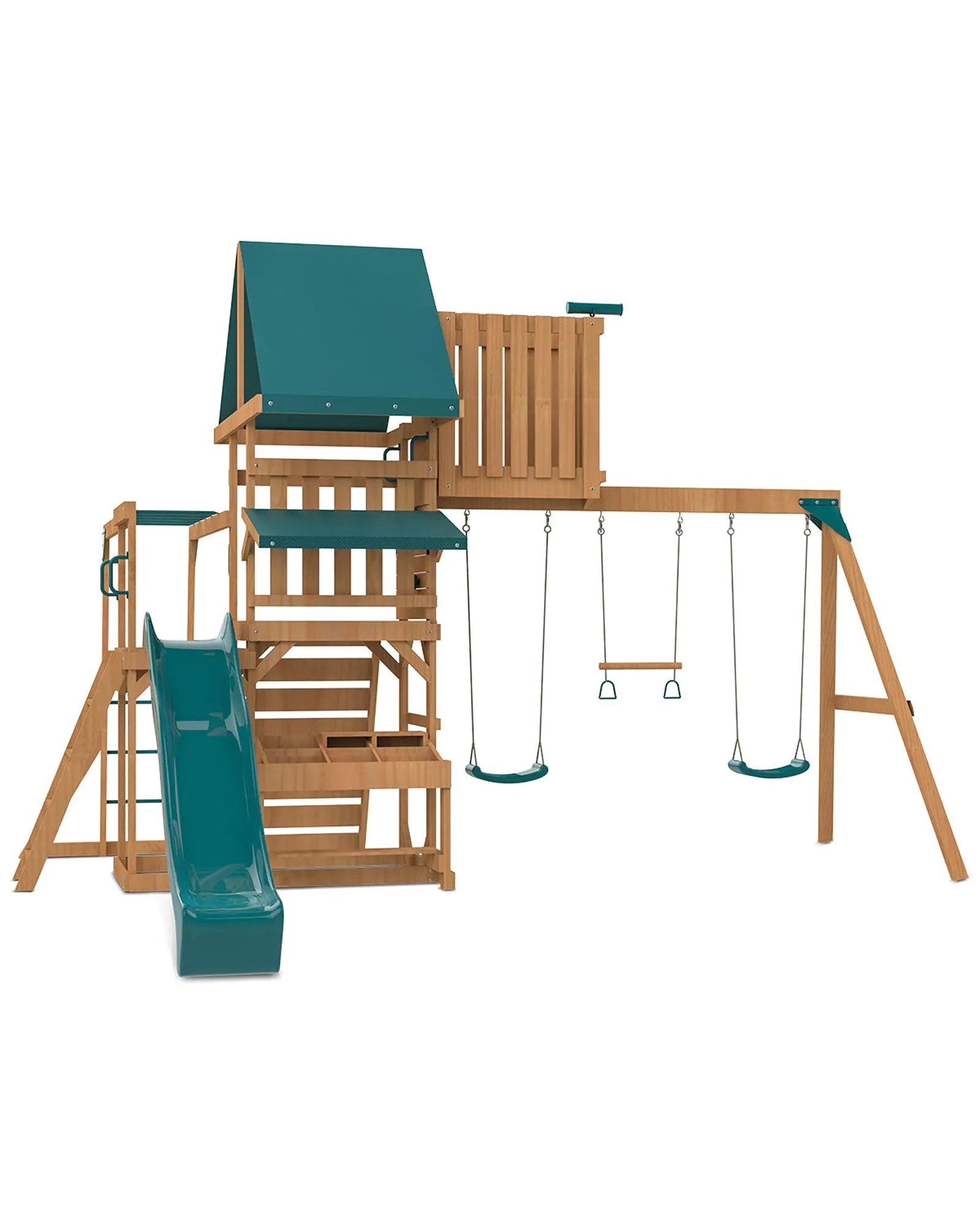 Lifespan Kids Walton Play Centre Set with 2.2m Green Slide