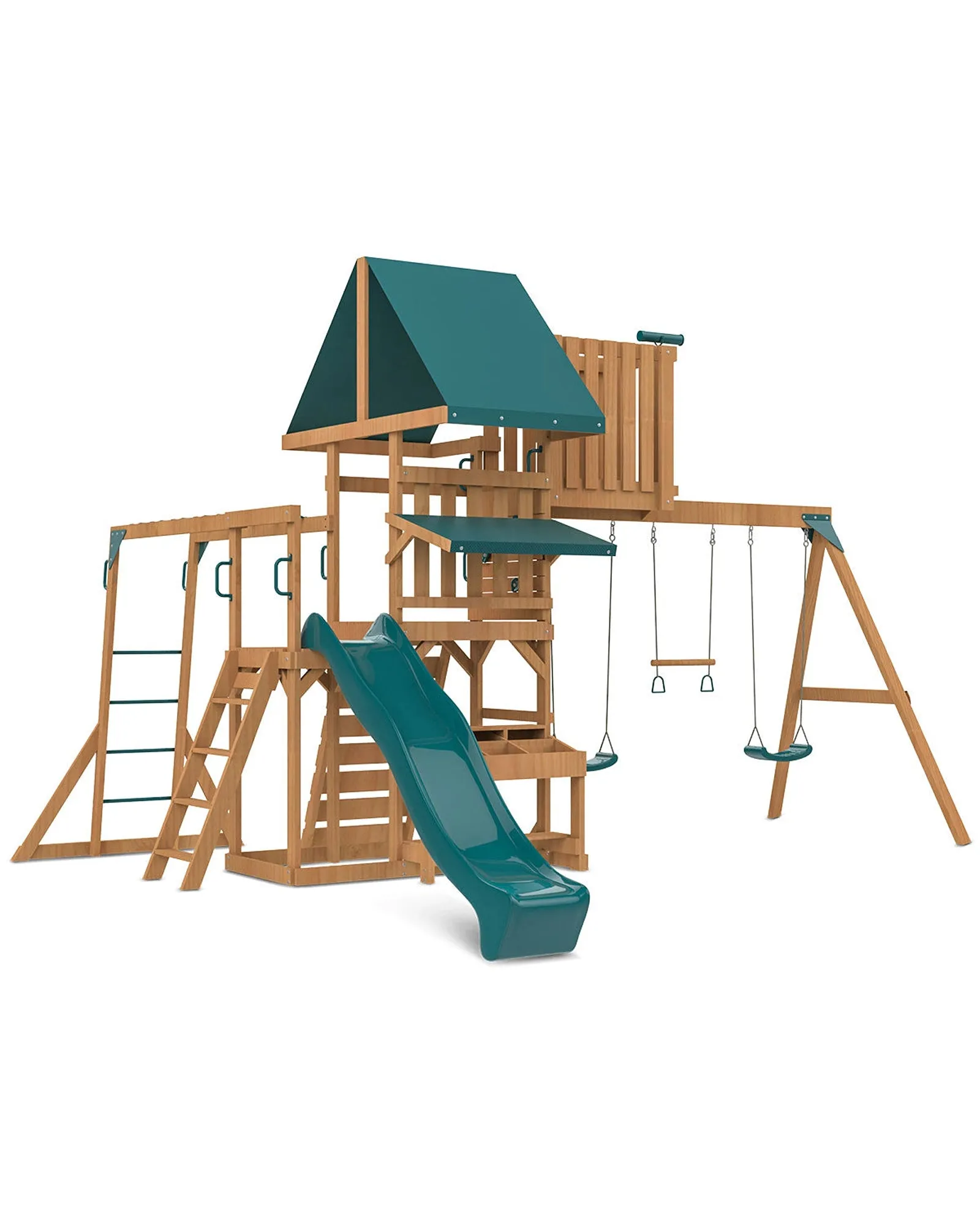 Lifespan Kids Walton Play Centre Set with 2.2m Green Slide