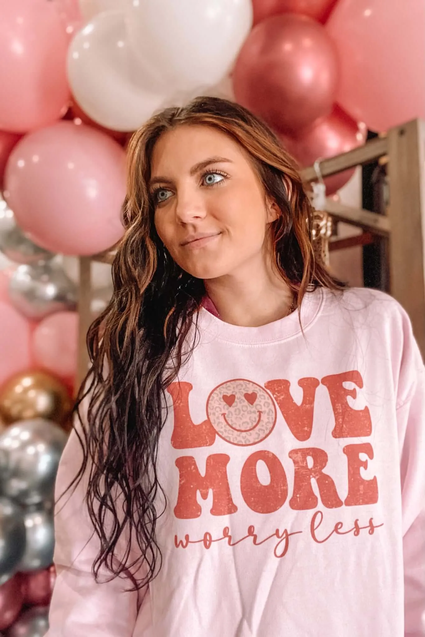 Love More Graphic Sweatshirt