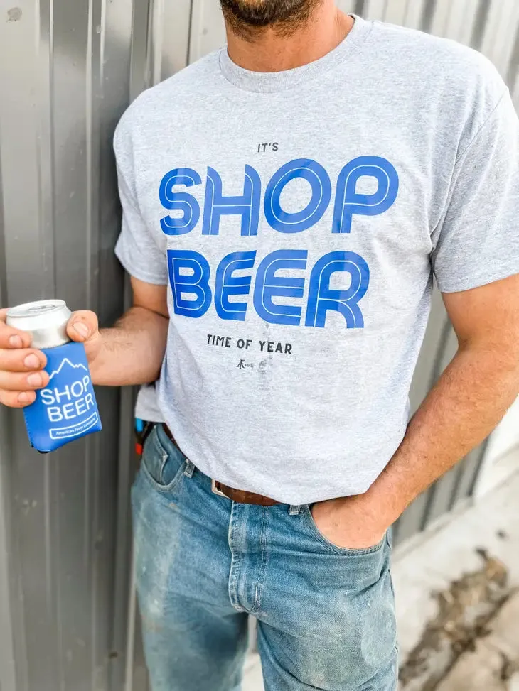 Men's American Farm Company Shop Beer Time of Year Graphic Tee