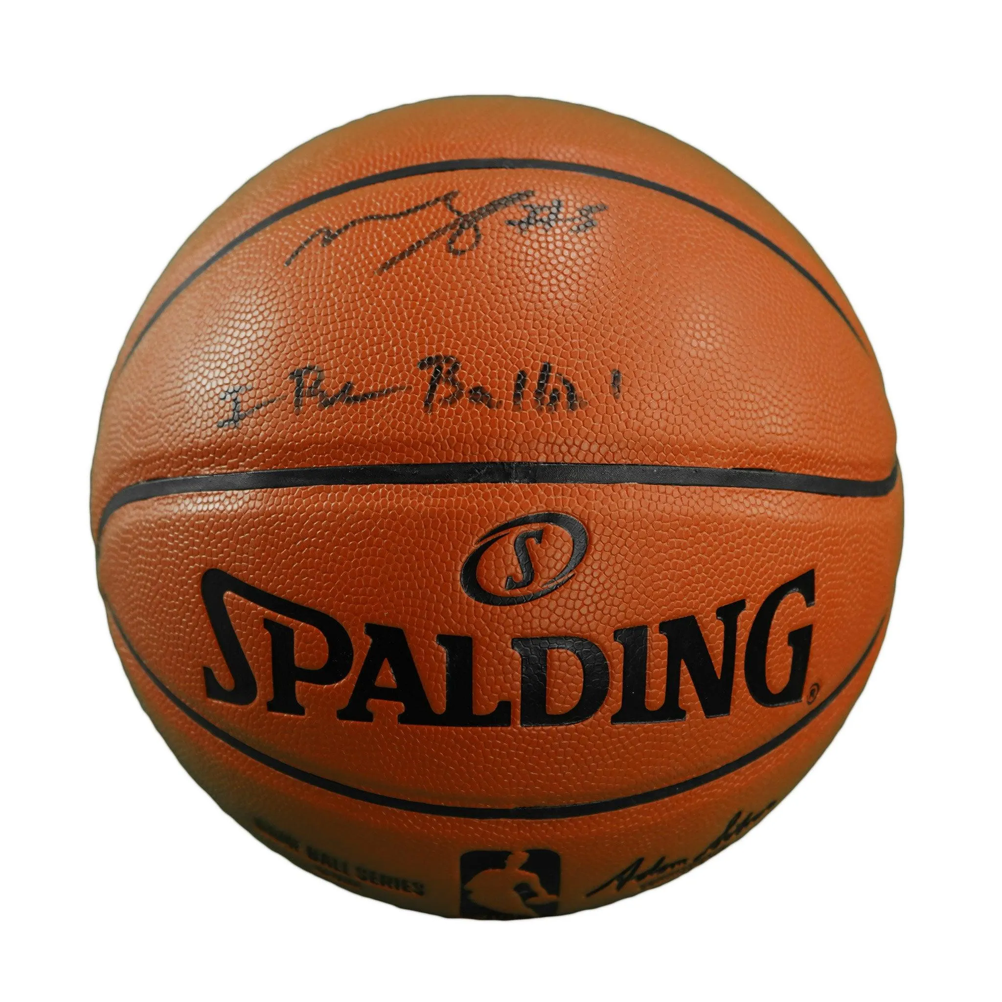 Mo Bamba Signed I Be Ballin' Spalding NBA Basketball (Beckett)