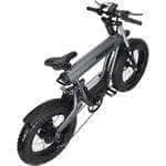 MotoTec Roadster 48v 500w Lithium Electric Bicycle Grey