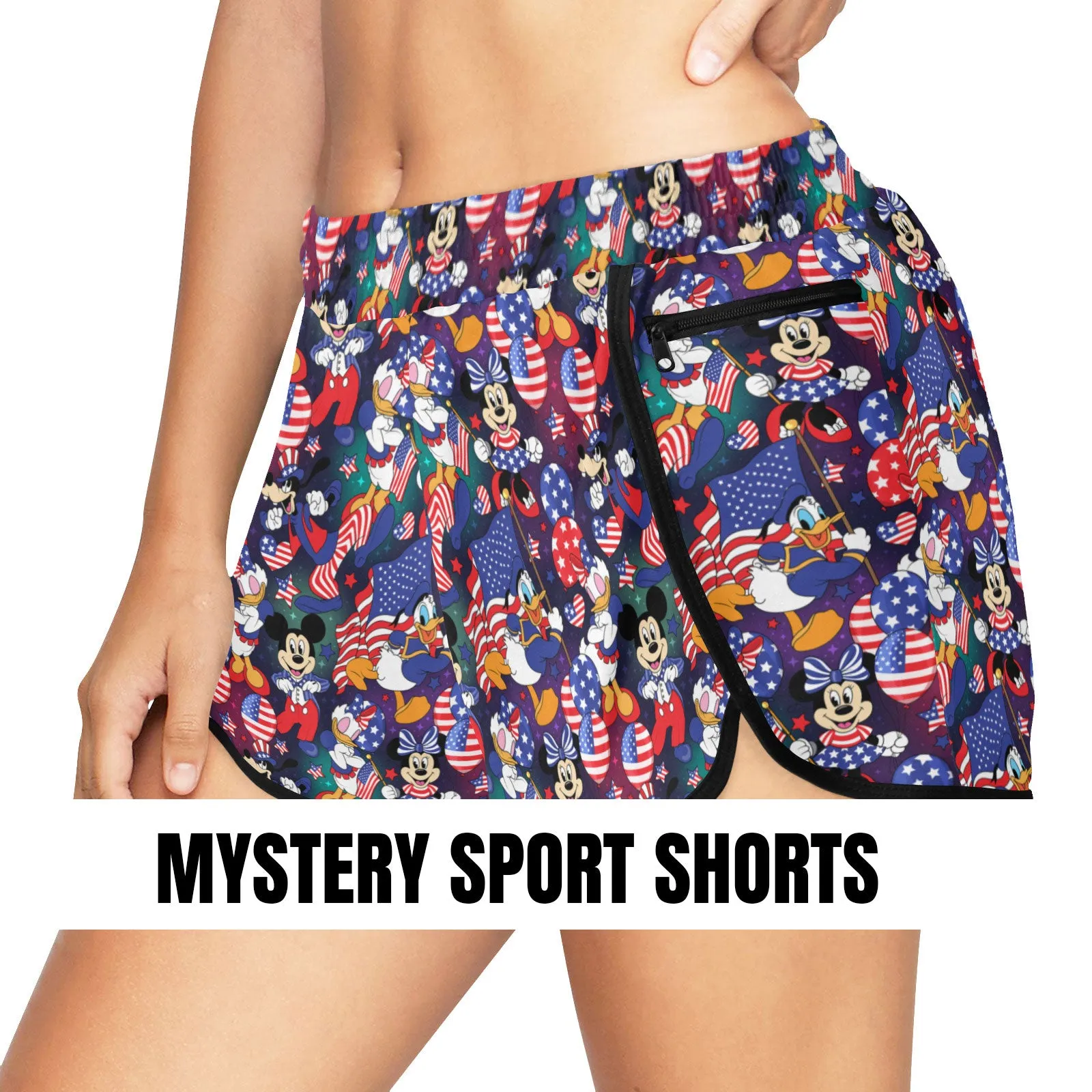 Mystery Women's Athletic Sports Shorts