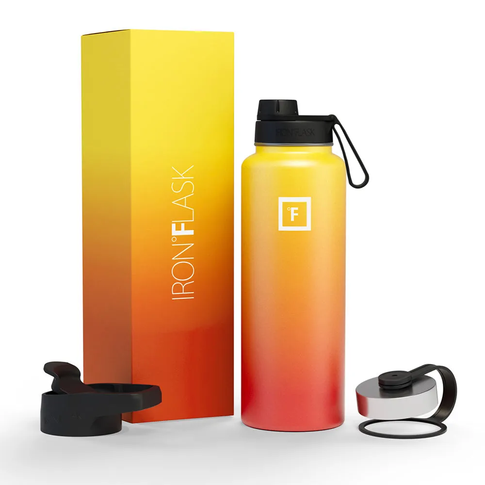 Non-toxic Yoga Mat & 32oz Insulated Bottle Bundle