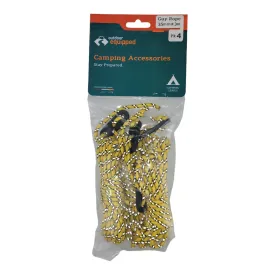 Outdoor Equipped Guy Rope 3.5mm x 3m 4pk