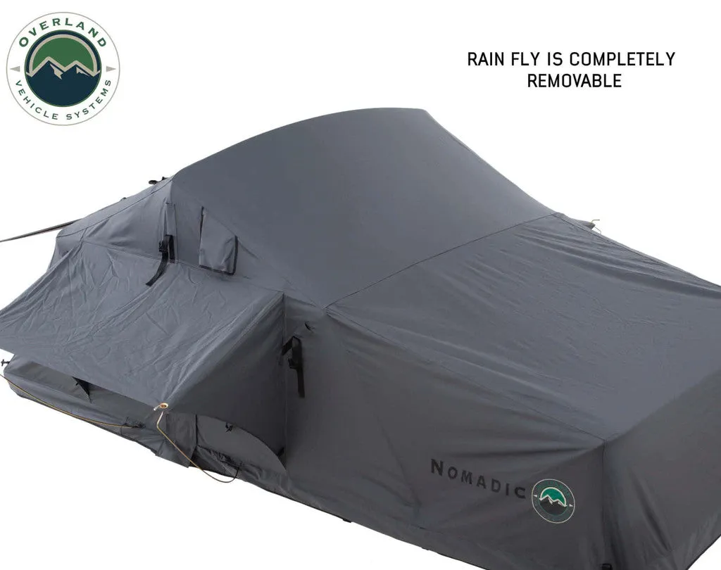 OVS Nomadic 3 Extended Rooftop Tent in Dark Gray