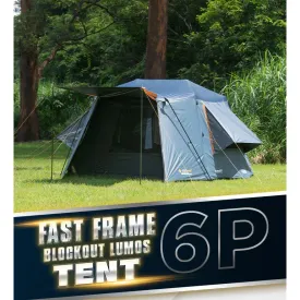 Oztrail Fast Frame Blockout Lumos 6 Person Tent