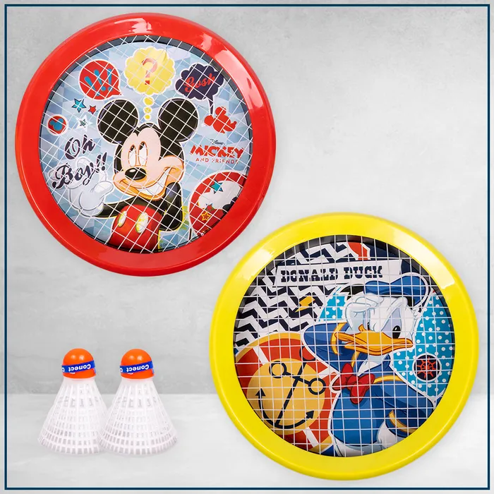 Return Gifts - Disney Mickey & Friends Handminton New way to play badminton indoors & outdoors (Pack of 3,5,12)