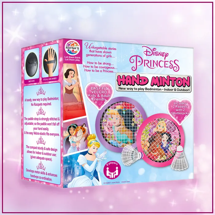 Return Gifts - Disney Princess Handminton New way to play badminton indoors & outdoors (Pack of 3,5,12)